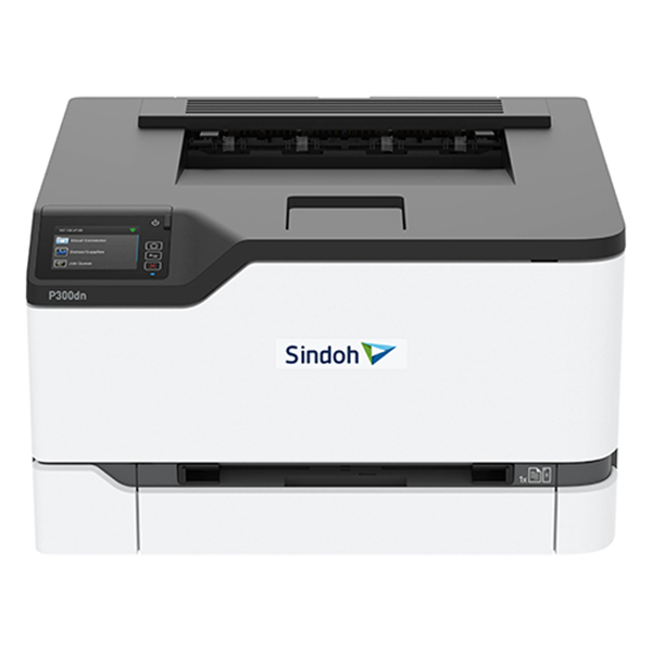 Sindoh P300dn А4. 24 стр/мин А4 цветная печать,2400x600 dpi. CPU 1ГГц, 2 Ядра, 512 МБ RAM, Ethernet, USB, Wi-Fi.PCL, PS3, PDF, стартовые тонер-картриджи на 1500 отп. ч/б и цвет.До 75 000 отп/мес (P300dn)