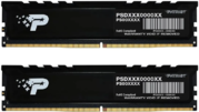 Patriot DIMM DDR5 2x32Gb PSP564G4800KH1 Signature Premium RTL 4800Mhz CL40 1.1В kit single rank с радиатором Ret