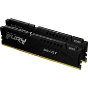 Kingston DIMM DDR5 2x16Gb KF560C36BBEK2-32 Fury Beast Black Expo RTL Gaming 6000Mhz CL36 1.35В kit single rank с радиатором Ret