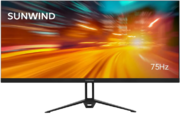 SunWind 29" SM-29FI202 черный IPS LED 5ms 21:9 HDMI M/M матовая 300cd 178гр/178гр 2560x1080 75Hz DP WQ 3.7кг (SM29SB01)