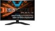 Gigabyte 31.5" M32QC черный VA LED 1ms 16:9 HDMI HAS 350cd 178гр/178гр 2560x1440 165Hz FreeSync Premium Pro DP 2K USB 7.8кг (9DM32QC-00-2ABEK)