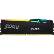 Kingston DIMM DDR5 32Gb KF552C40BBA-32 Fury Beast Black RGB RTL Gaming 5200Mhz CL40 1.25В dual rank с радиатором Ret