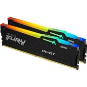 Kingston DIMM DDR5 2x8Gb KF556C36BBEAK2-16 Fury Beast Black RGB RTL Gaming 5600Mhz CL36 1.25В kit single rank с радиатором