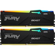 Kingston DIMM DDR5 2x8Gb KF548C38BBAK2-16 Fury Beast RGB RTL Gaming 4800Mhz CL38 1.1В kit single rank с радиатором