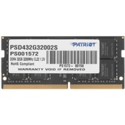 Patriot SO-DIMM DDR4 32Gb PSD432G32002S Signature RTL 3200Mhz CL22 1.2В dual rank