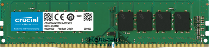 DIMM DDR4 32Gb Crucial (3200Mhz, CL22) 1.2V (CT32G4DFD832A)