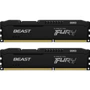 Kingston DIMM DDR3 2x4Gb 1866MHz CL10 FURY Beast Black (KF318C10BBK2/8)