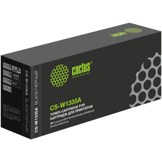 Cactus CS-W1335A W1335A черный (7400стр.) для HP LJ MFP M438n/M438dn/M438nda/M442dn/M443nda