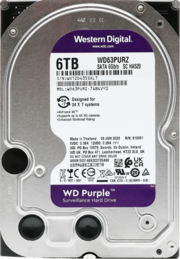 Western Digital WD63PURU SATA3 6TB Purple 5400 RPM 256Mb