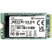 Transcend MTE400S, 1TB, M.2(22x42mm), NVMe, PCIe 3.0 x4, 3D TLC, R/W 2000/1700MB/s, IOPs 102 000/275 000, TBW 400, DWPD 0.2 (5 лет) (TS1TMTE400S)