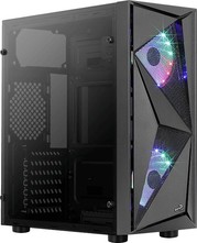 AeroCool Glider Cosmo-G-BK-v1 черный без БП ATX 2x120mm 2xUSB2.0 1xUSB3.0 audio