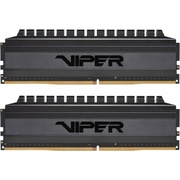 Patriot DIMM DDR4 2x8Gb PVB416G300C6K Viper 4 Blackout RTL Gaming 3000Mhz CL16 1.35В dual rank с радиатором Ret