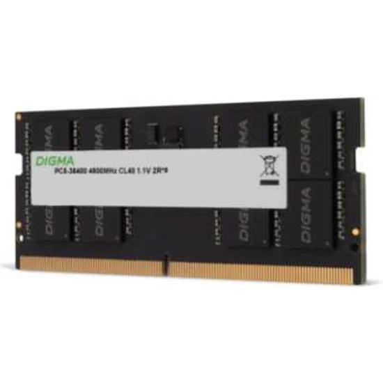 SO-DIMM DDR5 16Gb Digma DGMAS54800016S RTL 4800Mhz CL40 1.1В single rank Ret