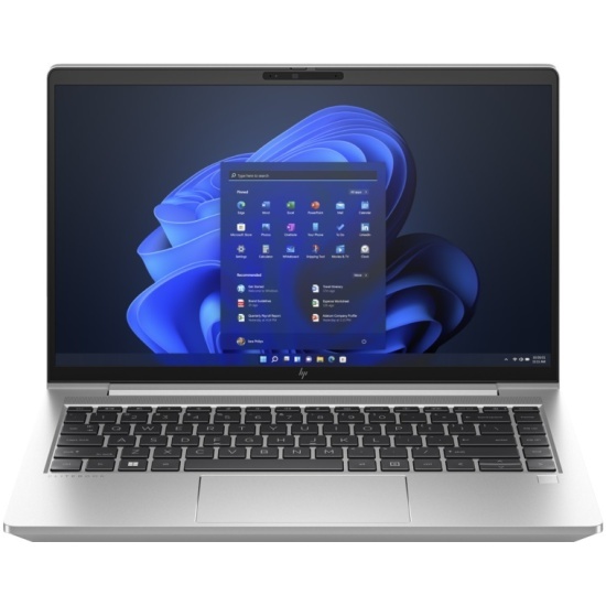 HP EliteBook 640 G10 14"(1920x1080)/Intel Core i5 1335U(1.3Ghz)/16384Mb/512SSDGb/noDVD/Int:Intel Iris Xe Graphics/Cam/BT/WiFi/51WHr/war 1y/1.41kg/Pike Silver /DOS + EN Kbd (8A600EA#BH5)