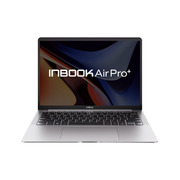 Infinix Inbook Air Pro+ XL434 14"(2880x1800 OLED)/Intel Core i7 1355U(1.7Ghz)/16384Mb/1024SSDGb/noDVD/Int:Intel Iris Xe Graphics/BT/WiFi/57WHr/war 2y/1kg/Silver/Win11Home (71008302034)