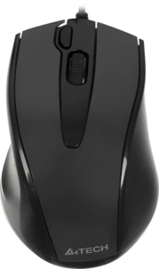 A4tech V-Track Padless N-500F черный оптическая (1200dpi) USB (4but)