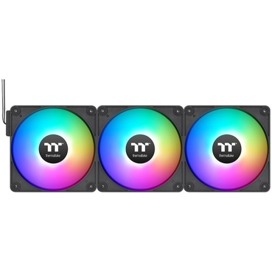 Thermaltake CT120 EX Sync ARGB 120х120x25 черный 4-pin 28.5дБ (упак.:3шт) (CL-F181-PL12SW-A) Ret