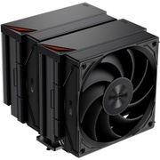 PCCOOLER RZ620 BK (260W, 4-pin PWM, 157.5mm, Al/Cu, 6x6mm, 1x120mm, 86.73CFM, 32dBA, 2200RPM, S: 1851/1700/1200/115X, AM5/AM4, black)