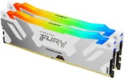 Kingston DIMM DDR5 2x32Gb 64GB 6000Mhz CL32 (Kit of 2) FURY Renegade RGB White XMP (KF560C32RWAK2-64)