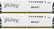 Kingston DIMM DDR5 2x32Gb 64GB 6000Mhz CL40 (Kit of 2) FURY Beast White XMP (KF560C40BWK2-64)