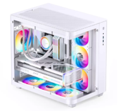 JONSBO TK-3 White ATX без БП, mini-ITX, micro-ATX, белый