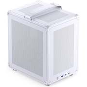 JONSBO C6-ITX White ITX без БП, боковая панель из закаленного стекла, mini-ITX, белый