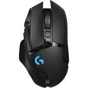 Logitech G502 Lightspeed черный оптическая 25600dpi беспров. USB 9but (910-005571)