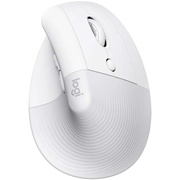 Logitech Lift белый оптическая (4000dpi) silent беспроводная BT/Radio USB для ноутбука (5but) (910-006486)