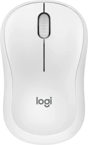 Logitech Silent M220 белый оптическая (1000dpi) беспроводная USB (2but) (910-006508)