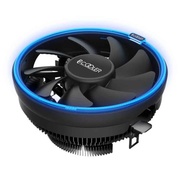 PCCOOLER E126M B (92W, 4-pin PWM, 70mm, Al/Cu, -mm, Blue LED, 1x120mm, 56CFM, 26.5dBA, 1800RPM, S: 1700/1200/115X, AM5/AM4, black)