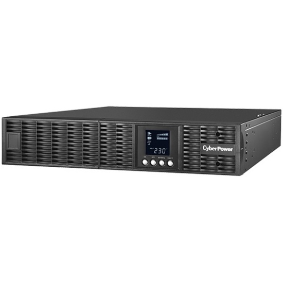 CyberPower OLS1000ERT2U, Rackmount, Online, 1000VA/900W, 6 IEC-320 С13 розеток, USB&Serial, RJ11/RJ45, SNMPslot, LCD дисплей, Black, 0.5х0.8х0.2м., 21кг