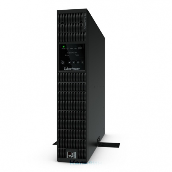 CyberPower OL3000ERTXL2U, Rackmount, Online, 3000VA/2700W, 8 IEC-320 С13, 1 IEC C19 розеток, USB&Serial, RJ11/RJ45, SNMPslot, LCD дисплей, Black, 0.5х0.8х0.2м., 37.5кг.