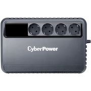 CyberPower BU1000E, Line-Interactive, 1000VA/600W, 4 Schuko розетки, Black, 0.4х0.3х0.3м., 7.8кг