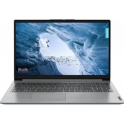 Lenovo IdeaPad 1 15IAU7 Core i3 1215U 8Gb SSD512Gb Intel UHD Graphics 15.6" TN FHD (1920x1080) noOS grey WiFi BT Cam (82QD00EJUE)