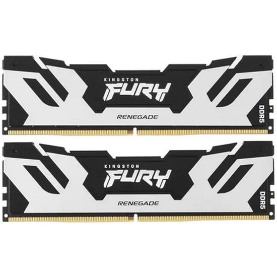 DIMM DDR5 2x48Gb Kingston 6000Mhz DDR5 CL32 (Kit of 2) FURY Renegade Silver XMP (KF560C32RSK2-96)