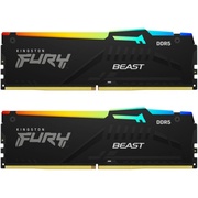 Kingston DIMM DDR5 2x8Gb 5200Mhz CL40 (Kit of 2) FURY Beast RGB XMP (KF552C40BBAK2-16)