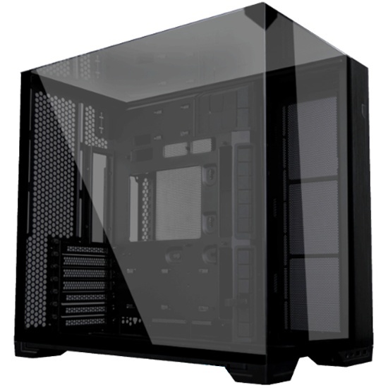 Lian-Li O11 Vision Compact черный без БП ATX 8x120mm 2x140mm 2xUSB3.0 audio (G99.O11VPX.R0)