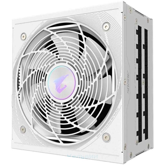 Gigabyte ATX 850W AORUS GP-AE850PM PG5 ICE Gen.5 80+ platinum (20+4pin) APFC 120mm fan 16xSATA Cab Manag