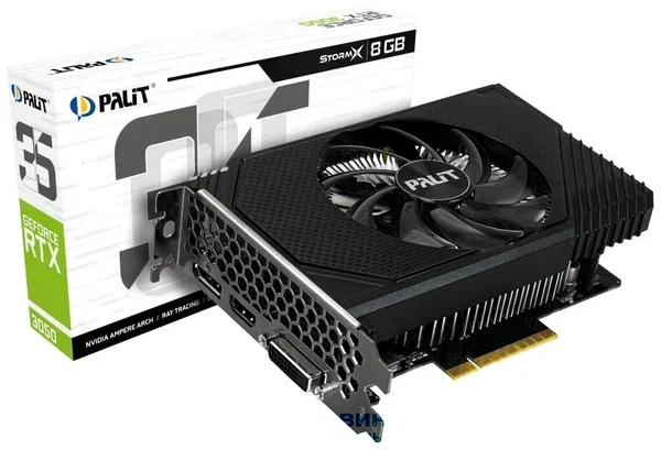 Palit GeForce RTX 3050 STORMX 6Gb (NE63050018JE-1070F/1072F)