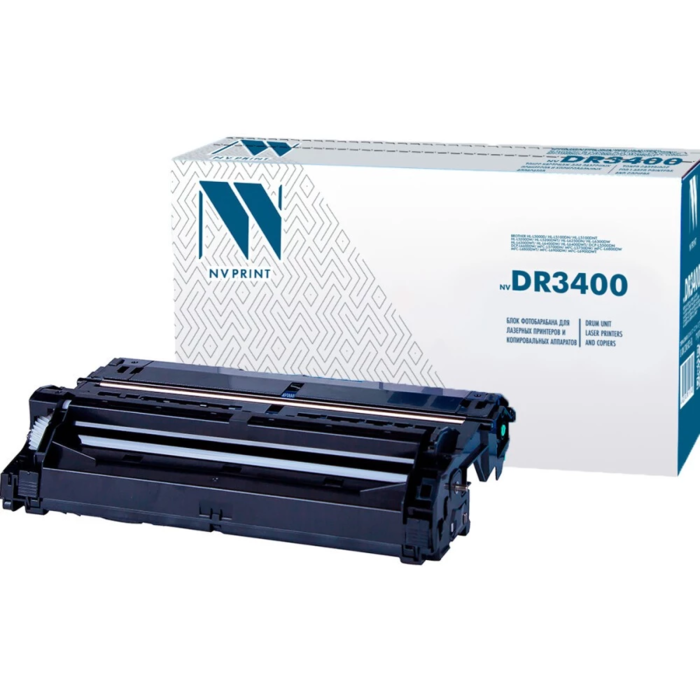 NVP NV-DR-3400 для Brother HL-L5000D/HL-L5100DN/HL-L5100DNT/HL-L5200DW/HL-L5200DWT/HL-L6250DN/ HL-L6300DW/ HL-L6300DWT/ HL-L6400DW/ HL-L6400DWT/ DCP-L5500DN/ DCP-L6600DW/ MFC-L5700DN/ MFC-L5750DW/ MFC-L6800DW/ MFC-L6800DWT/ MFC-L6900DW/ MF (NV-DR3400)