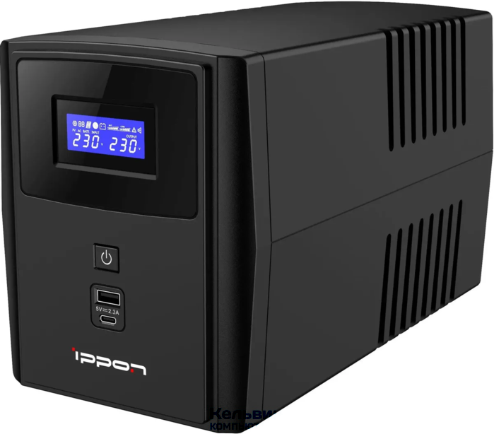 Ippon Smart Power Pro II 1600 960Вт 1600ВА черный (1005588)