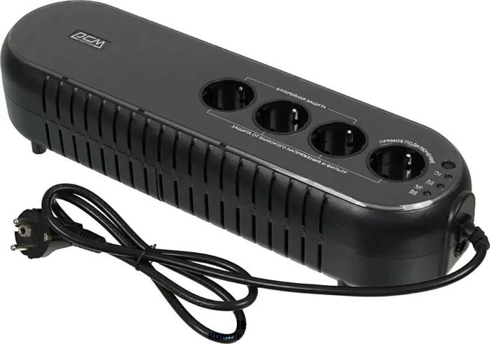 Powercom WOW 850U 425Вт 850ВА черный (WOW-850U)