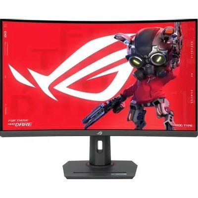 Asus 31.5" ROG Strix XG32WCS черный VA LED 16:9 HDMI матовая HAS Piv 400cd 178гр/178гр 2560x1440 180Hz DP 2K USB 9.4кг (90LM0AC0-B01970)