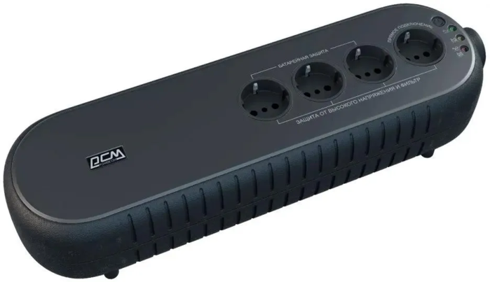 Powercom WOW 1000U 500Вт 1000ВА черный (WOW-1000U)