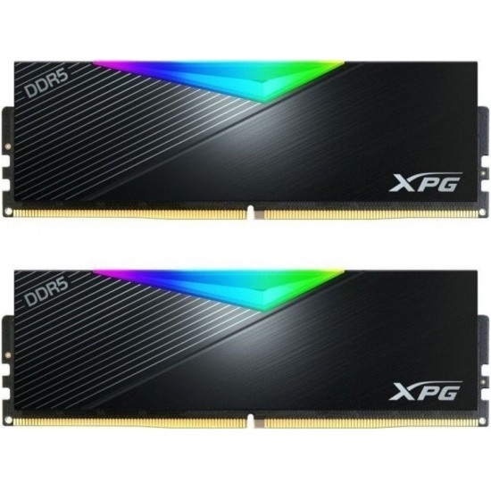 DIMM DDR5 2x16Gb ADATA XPG Lancer RGB black 8000Mhz (AX5U8000C3816G-DCLARBK)