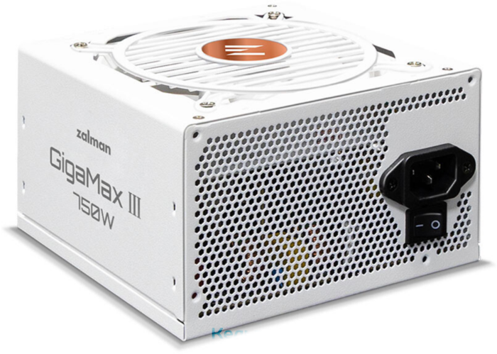 Zalman ZM750-GV3 WH белый 750W, ATX12V v3.0, Gen 5.0, APFC, 12cm Fan, 80+ Bronze, Retail