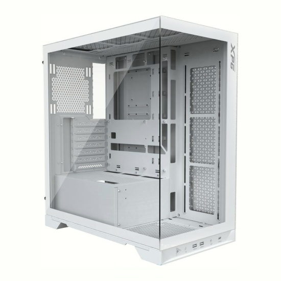 ADATA XPG INVADER X WHITE (INVADERXMTWOF-WHCWW) Mid-Tower, Micro-ATX, Mini-ITX, Standard-ATX, USB 3.2 Gen2 Type-A, USB 3.2 Gen2 Type-C