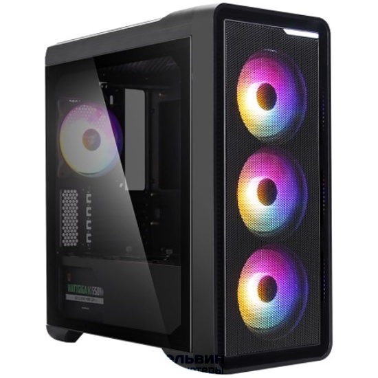 Zalman M3 PLUS RGB mATX Mini Tower PC Case, RGB Fan x4, T/G