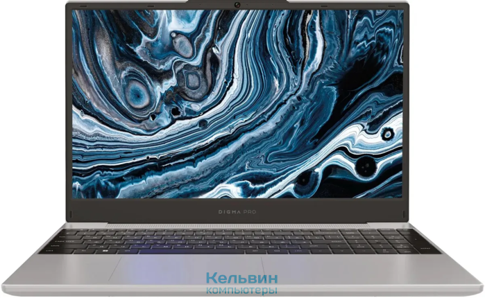 Digma Pro Breve Ryzen 5 7430U 16Gb SSD512Gb AMD Radeon 15.6" IPS FHD (1920x1080) Windows 11 Professional silver WiFi BT Cam 4500mAh (DN15R5-ADXW09)