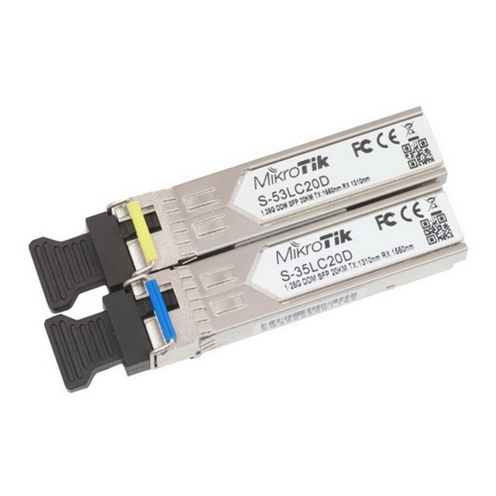 Трансивер MikroTik S-3553LC20D SM 1.25Гбит/с